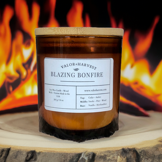 Blazing Bonfire Candle