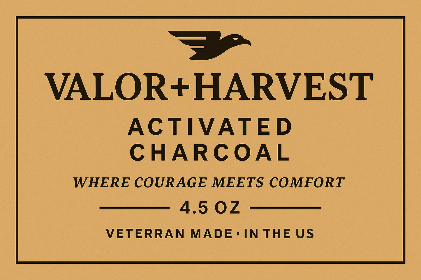 Black Forge Soap Bar – Activated Charcoal Cleanser for Face & Body | Valor+Harvest