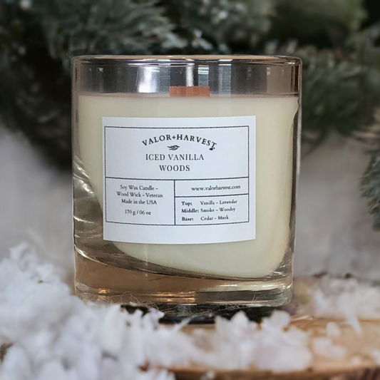 Iced Vanilla Woods Candle
