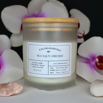 Sea Salt Orchid Candle